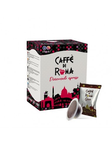 CAFFE DI ROMA BIALETTI GIOVE Cartone 50 Capsule Compatibili Alluminio