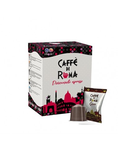 CAFFE DI ROMA Nespresso GIOVE Cartone 50 Capsule