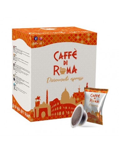 CAFFE DI ROMA BIALETTI MINERVA - Cartone 100 Capsule Compatibile ALLUMINIO