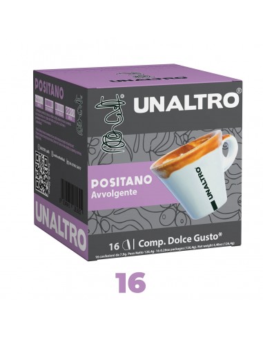 UNALTRO CAFFE DOLCE GUSTO POSITANO - ASTUCCIO 16 Capsule Autoprotette