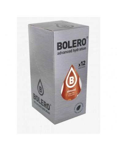BOLERO DRINK ALMOND - BOX 12 Bustine da 9 Grammi alla Mandorla