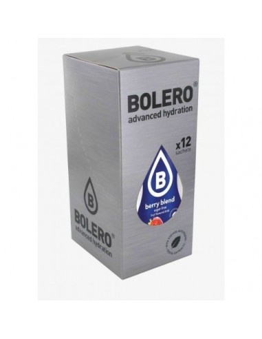 BOLERO DRINK BERRY BLEND - BOX 12 Bustine da 9 Grammi al Mix di Bacche