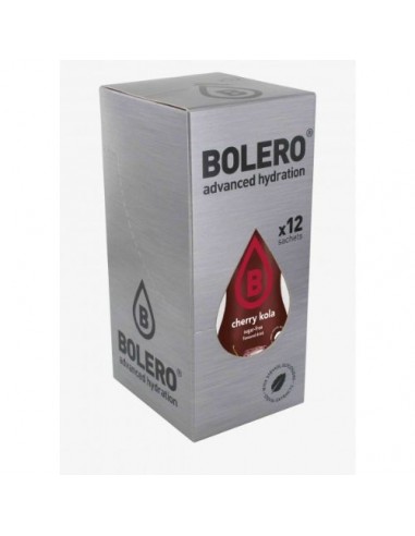 BOLERO DRINK CHERRY KOLA - BOX 12 Bustine da 9 Grammi alla Cola alla Ciliegia