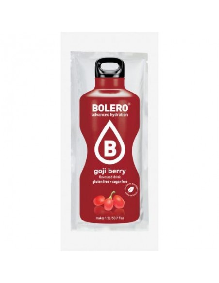BOLERO DRINK GOJI BERRY - BOX 12 Bustine da 9 Grammi alle Bacche di Goji
