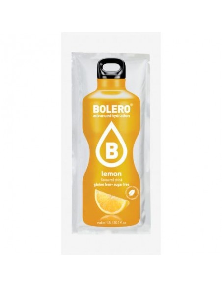 BOLERO DRINK LEMON - BOX 12 Bustine da 9 Grammi al Limone