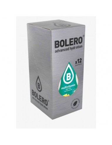 BOLERO DRINK MULTIVITAMIN - BOX 12 Bustine da 9 Grammi al Multivitamin