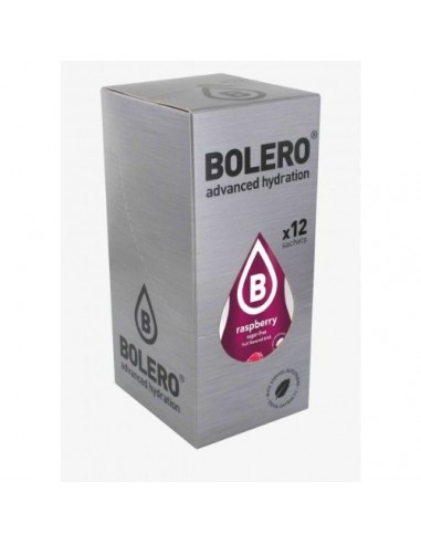 BOLERO DRINK RASPBERRY - BOX 12 Bustine da 9 Grammi al Lampone