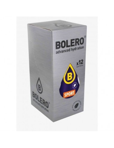BOLERO DRINK SPORT - BOX 12 Bustine da 9 Grammi Sport