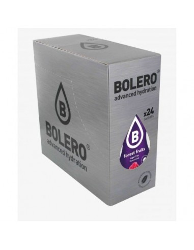 BOLERO DRINK FOREST FRUITS - BOX 24 Bustine da 9 Grammi ai Frutti di Bosco