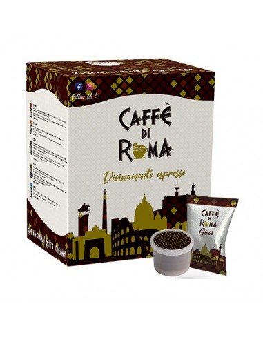 CAFFE DI ROMA POINT / ESSSE GIOVE - Cartone 100 Capsule compatibili Espresso Point Essse Caffè