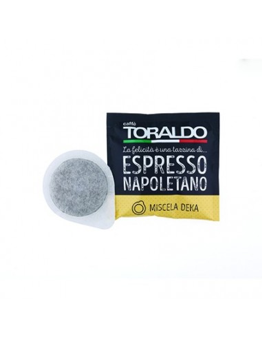 CAFFE TORALDO CIALDA DEKA - CARTONE 50 Cialde diametro 44