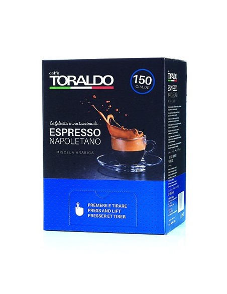 CAFFE TORALDO CIALDA ARABICA - CARTONE 50 Cialde diametro 44