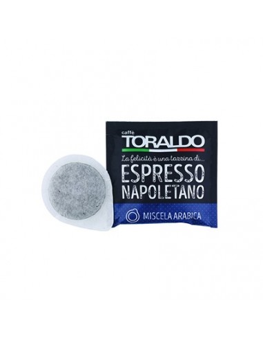 CAFFE TORALDO Cialda Miscela Arabica - Cartone 150 Cialde diametro 44