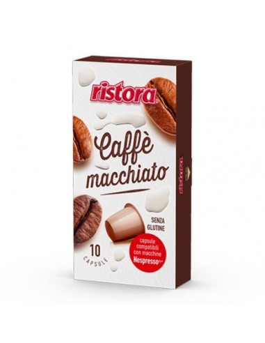 RISTORA NESPRESSO CAFFE MACCHIATO - Master 60 capsule 6 Astucci da 10