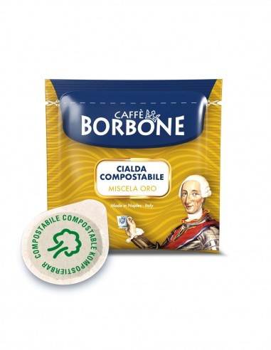 CAFFE BORBONE CIALDA ORO - Cartone 150 Cialde Ese 44