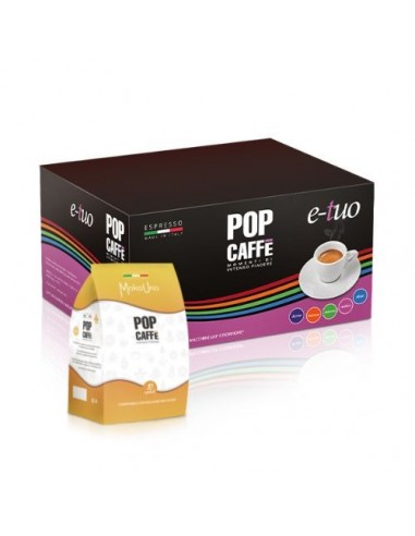 POP CAFFE MOKAUNO ORZO - CARTONE 100 Capsule 10 Sacchetti da 10 capsule