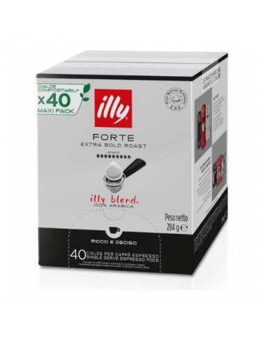 ILLY CAFFE ESPRESSO FORTE - BOX da 40 Cialde Ese 44