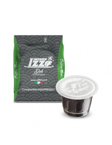 CAFFE IZZO NESPRESSO DECAFFEINATO - CARTONE 100 CAPSULE COMPATIBILI