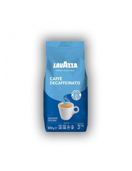 LAVAZZA CAFFE IN GRANI DECAFFEINATO - BUSTA DA 500 Grammi