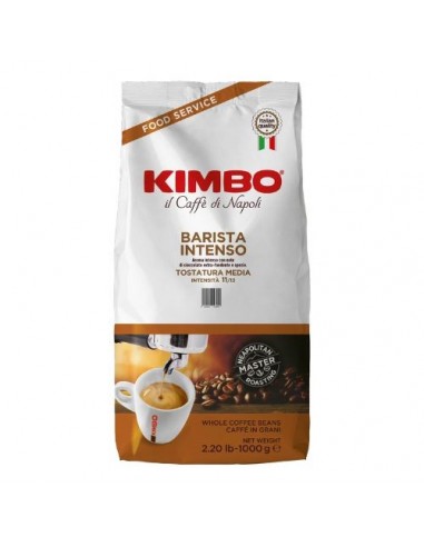KIMBO CAFFE IN GRANI BARISTA INTENSO - Busta da 1 Kg