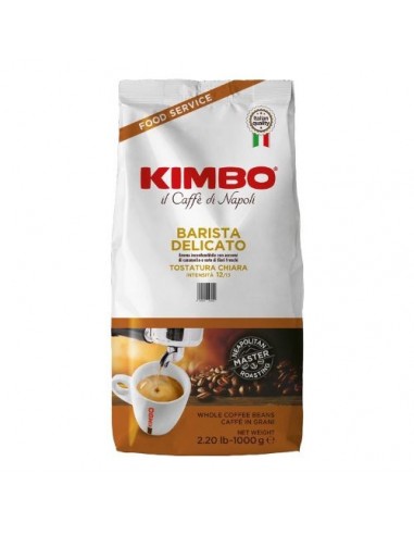KIMBO CAFFE IN GRANI BARISTA DELICATO - Busta da 1 Kg