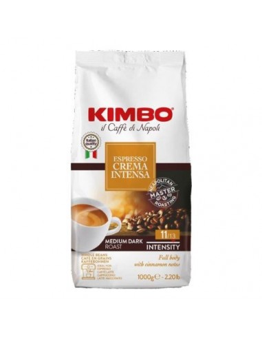 KIMBO CAFFE IN GRANI CREMA INTENSA - Busta da 1 Kg